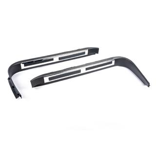 Seuils de porte en plastique avec eclairage (noir) Toyota Land Cruiser 200 2007-2021 photo 3