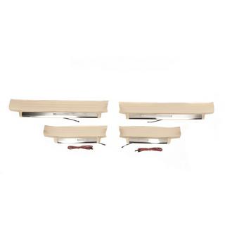 Seuils de porte éclairés (beige) Toyota Land Cruiser Prado 150 2009-2023 photo 3