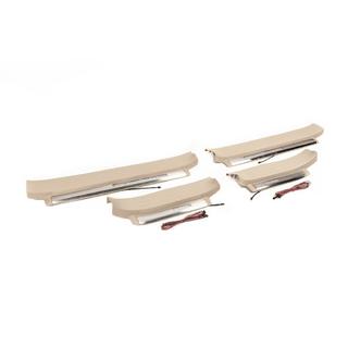 Seuils de porte éclairés (beige) Toyota Land Cruiser Prado 150 2009-2023 photo 1