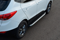 Hyundai IX-35 2010-2015 Marchepieds latéraux Fullmond (2 pcs, aluminium) photo 3