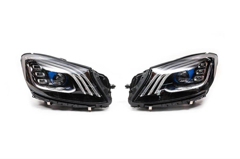 Mercedes S-class W222 2013-2022 Phares Avant Facelift avec Modules de Commande (OEM) Photo 3