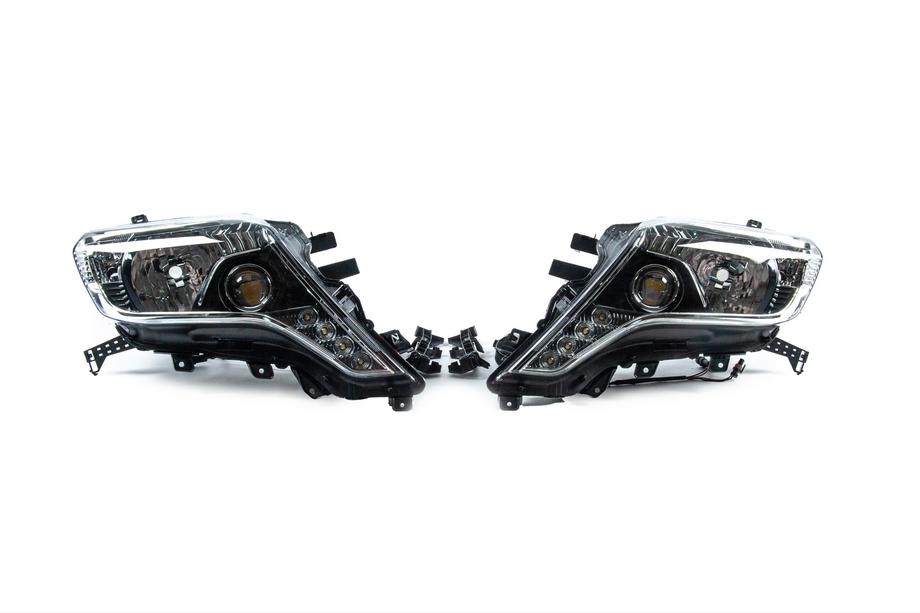 Toyota Land Cruiser Prado 150 2009-2023 Phares avant LED (2013-2017, 2 pcs) avec adaptation AFR Photo 10