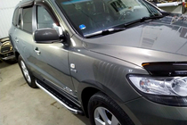 Hyundai Santa Fe 2 2006-2012 Marchepieds Latéraux Fullmond (2 pcs, aluminium) photo 4