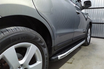Hyundai Santa Fe 2 2006-2012 Marchepieds Latéraux Fullmond (2 pcs, aluminium) photo 1