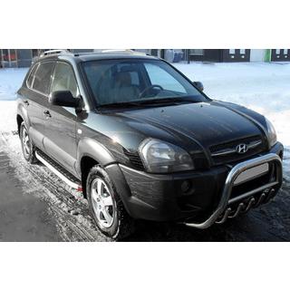 Marchepieds Latéraux Fullmond (2 pcs, aluminium) Hyundai Tucson JM 2004- photo 1