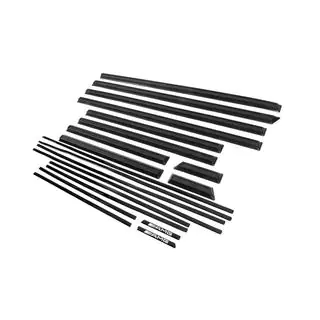 Baguettes de porte noires préassemblées (design 2019) photo 4