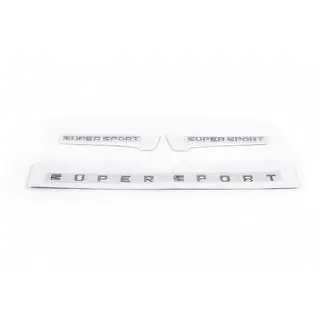 Lot d'emblemes Supersport (3 pcs) photo 2