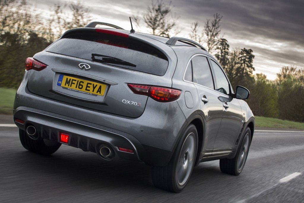 Présentation crossover Infiniti QX70