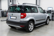Skoda Yeti 2009-2017 Marchepieds latéraux Fullmond (2 pcs, aluminium) photo 1