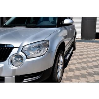 Marchepieds Latéraux Allmond Grey (2 pcs, Aluminium) Skoda Yeti 2009-2017 photo 1