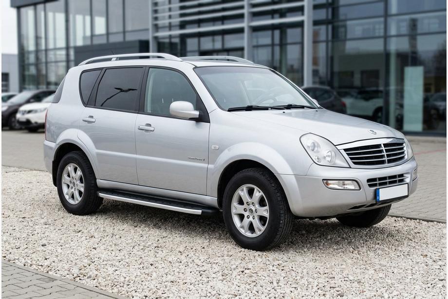 SsangYong Rexton I 2001-2017 Marchepieds latéraux Fullmond (2 pcs, aluminium) Image