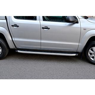 Marchepieds latéraux Fullmond Grey (2 pcs, aluminium) Volkswagen Amarok 2010-2022 photo 1