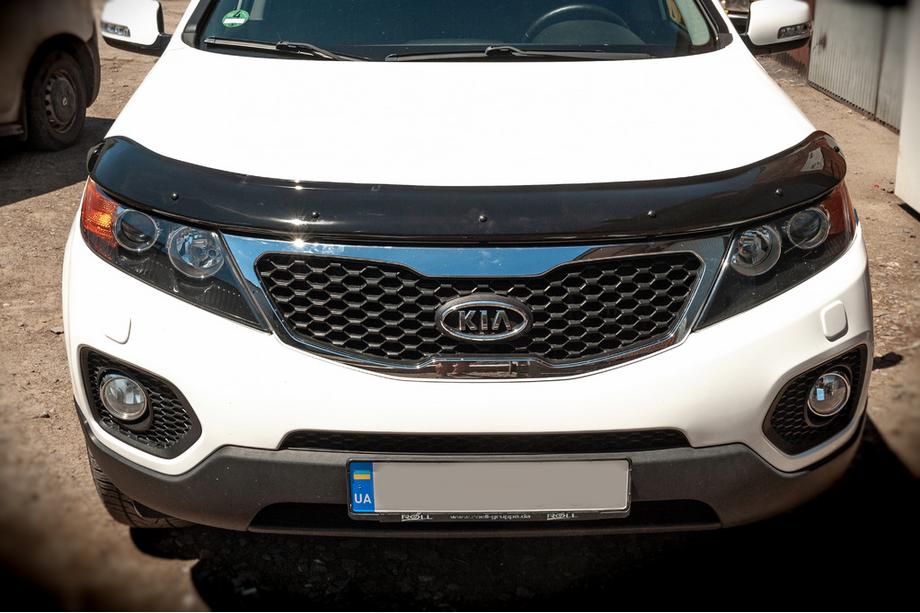 Kia Sorento II XM 2009-2014 Déflecteur de capot 2009-2012 (EuroCap) Image