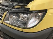 Mercedes Sprinter W901/902/903/904/905 1995–2006 Paupières de phares (noir, ABS, 2000-2006) photo 3