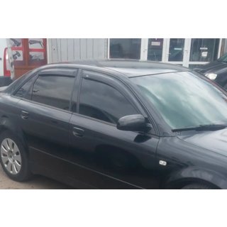 Déflecteurs de vent de vitres Sedan (4 pcs, HIC) Audi A4 B6 2000-2004 photo 3