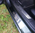 Citroen C-4 Picasso 2013–2022 Seuils de porte Carmos (4 pcs, inox) photo 3