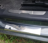 Citroen C-4 Picasso 2013–2022 Seuils de porte Carmos (4 pcs, inox) photo 4