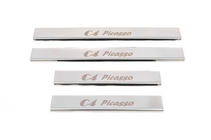 Citroen C-4 Picasso 2013–2022 Seuils de porte Carmos (4 pcs, inox) photo 1