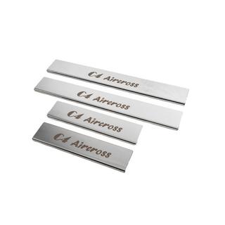 Seuils de porte Carmos (4 pcs, inox) Citroen C-4 Aircross 2012-2017 photo 2