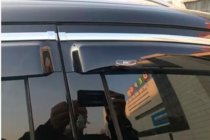 Audi Q7 2005-2015 Déflecteurs de vitres avec moulure chromée (4 pcs, HIC) photo 8
