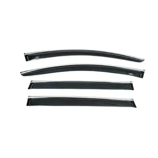 Déflecteurs de vitres avec moulure chromée (4 pcs, HIC) photo 4
