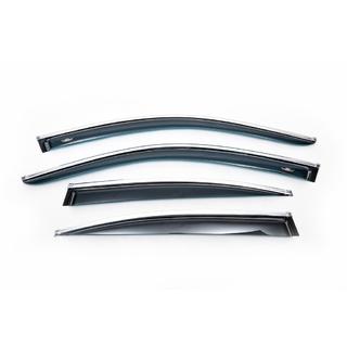 Déflecteurs de Vitres avec Moulure Chromée SD (4 pcs, HIC) photo 2