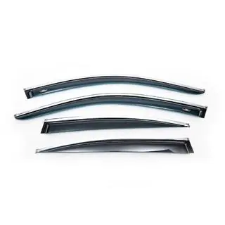 Déflecteurs de Vitres avec Moulure Chromée SD (4 pcs, HIC) photo 2