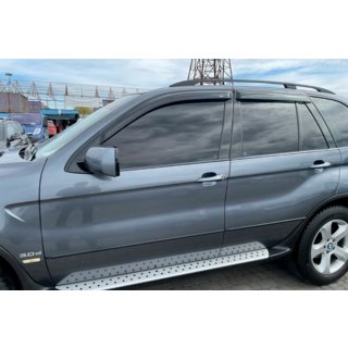 Déflecteurs de Fenêtre (4 pcs, HIC) BMW X5 E53 1999–2006 photo 2