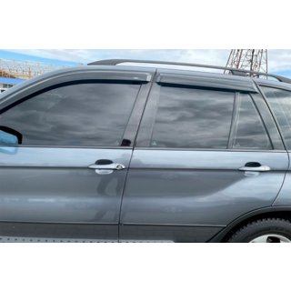 Déflecteurs de Fenêtre (4 pcs, HIC) BMW X5 E53 1999–2006 photo 3