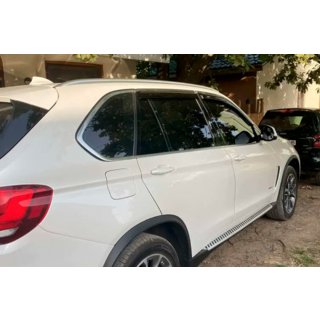 Déflecteurs de vitres avec moulure chromée (4 pcs, HIC) BMW X5 F15 2013-2018 photo 2