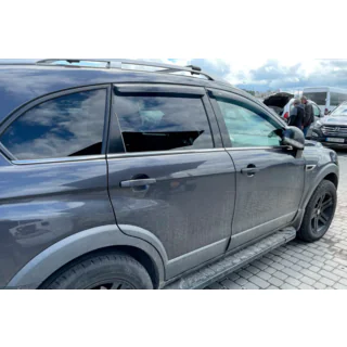 Déflecteurs de Fenêtre (4 pcs, HIC) Chevrolet Captiva 2006-2019 photo 2
