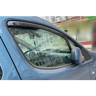 Déflecteurs de vitre à encastrer (2 pcs, HIC) photo 1
