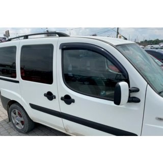 Déflecteurs de Fenêtre (2 pcs, HIC) Fiat Doblo I 2005-2010 photo 3