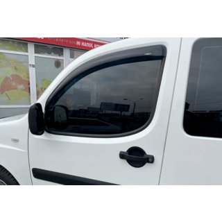 Déflecteurs de Fenêtre (2 pcs, HIC) Fiat Doblo I 2005-2010 photo 4