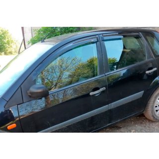 Déflecteurs de Fenêtre (4 pcs, HIC) Ford Fiesta 2002-2008 photo 2