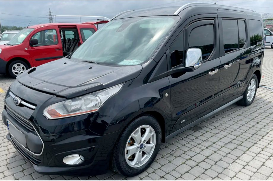 Ford Custom 2013-2022 Déflecteurs de vitre à encastrer (2 pcs, HIC) Photo 5