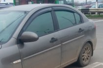 Hyundai Accent 2006-2010 Déflecteurs de Fenêtre (4 pcs, HIC) photo 6