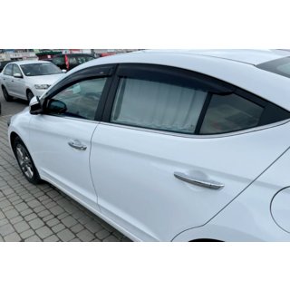 Déflecteurs de Fenêtre (4 pcs, HIC) Hyundai Elantra (AD) 2015-2020 photo 2