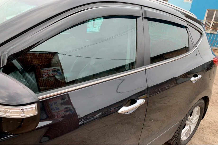 Hyundai IX-35 2010-2015 Déflecteurs de Fenêtre (4 pcs, HIC) Photo 1