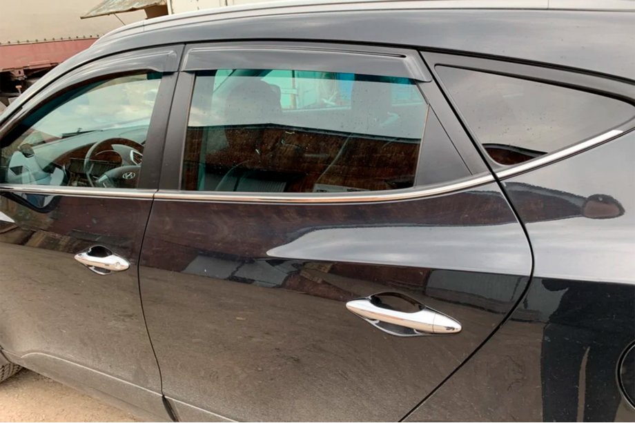 Hyundai IX-35 2010-2015 Déflecteurs de Fenêtre (4 pcs, HIC) Photo 4