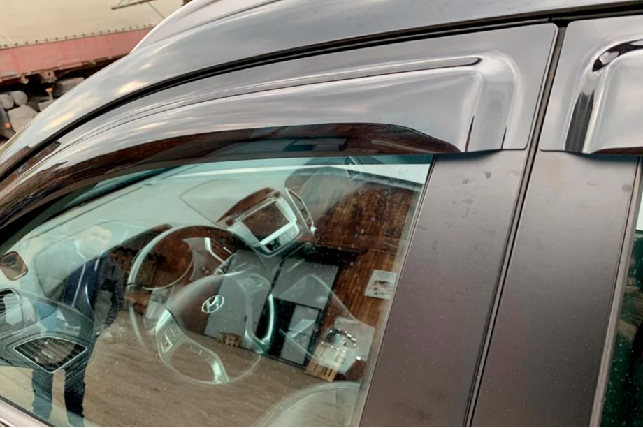 Hyundai IX-35 2010-2015 Déflecteurs de Fenêtre (4 pcs, HIC) Photo 11