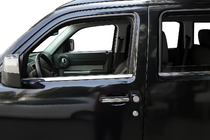 Jeep Wrangler 2007-2017 Couvre-poignées de porte en acier inoxydable photo 1