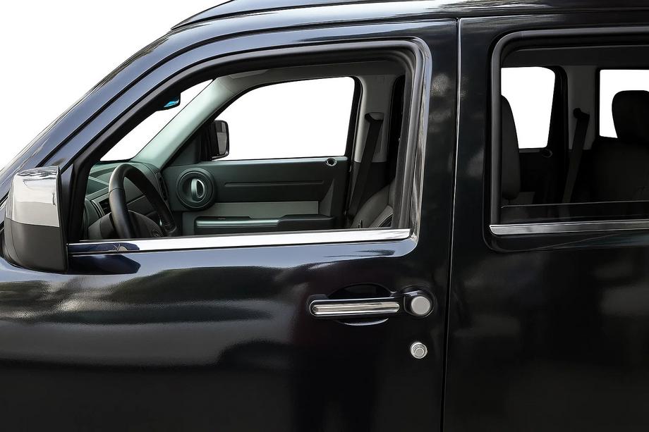 Jeep Wrangler 2007-2017 Couvre-poignées de porte en acier inoxydable Image