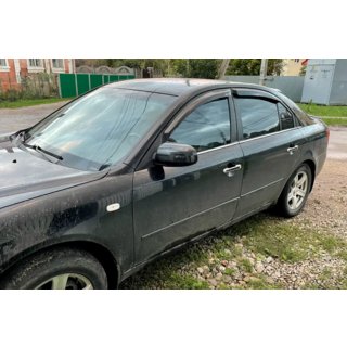 Déflecteurs de Fenêtre (4 pcs, HIC) Hyundai Sonata NF 2004-2009 photo 2