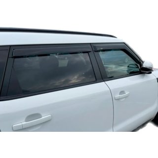 Déflecteurs de Fenêtre (4 pcs, HIC) Kia Soul I 2008-2013 photo 3