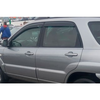 Déflecteurs de Fenêtre (4 pcs, HIC) Kia Sportage 2004-2010 photo 2