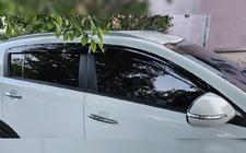 Kia Sportage 2010-2015 Déflecteurs de Fenêtre (4 pcs, HIC) photo 3