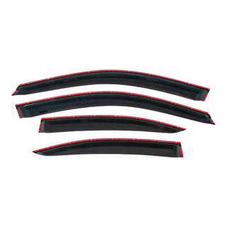 Déflecteurs de vitres avec moulure chromée (4 pcs, HIC) photo 4