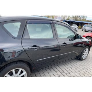 Déflecteurs de Vitres HB (4 pcs, HIC) Mazda 3 2003-2009 photo 2