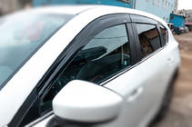 Mazda CX-5 2017–2025 Déflecteurs de Fenêtre (4 pcs, HIC) photo 1